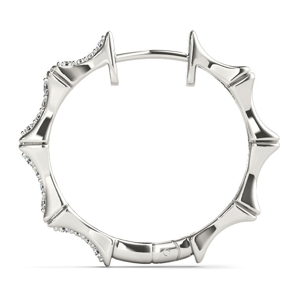 Standard Hoops Diamond Hoop · 0.20 ct tw