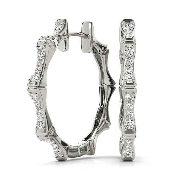 Standard Hoops Diamond Hoop · 0.32 ct tw