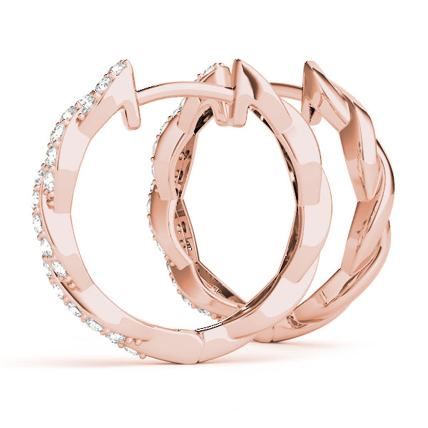 Standard Hoops Diamond Hoop · 0.36 ct tw