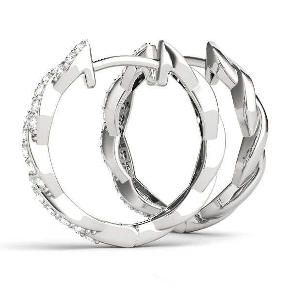 Standard Hoops Diamond Hoop · 1.00 ct tw