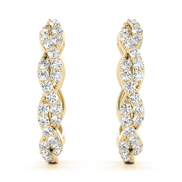 Standard Hoops Diamond Hoop · 0.36 ct tw