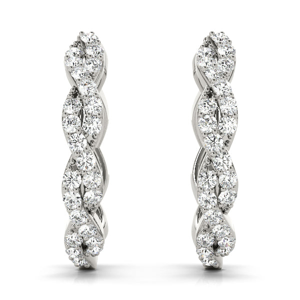 Standard Hoops Diamond Hoop · 0.24 ct tw