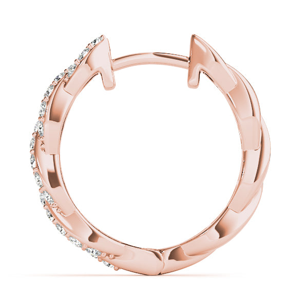 Standard Hoops Diamond Hoop · 0.36 ct tw