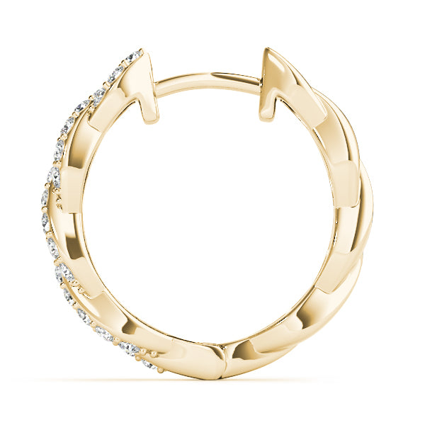 Standard Hoops Diamond Hoop · 0.36 ct tw