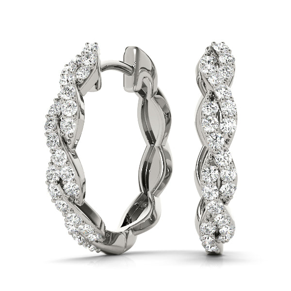 Standard Hoops Diamond Hoop · 1.00 ct tw