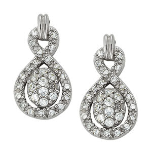 Cluster Diamond Earrings · 0.50 ct tw