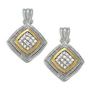 Cluster Diamond Earrings · 0.27 ct tw