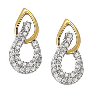 Fashion Diamond Earrings · 0.27 ct tw