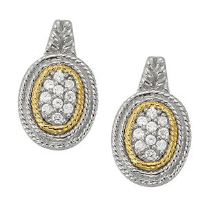 Cluster Diamond Earrings · 0.25 ct tw