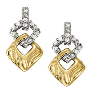 Fashion Diamond Earrings · 0.13 ct tw