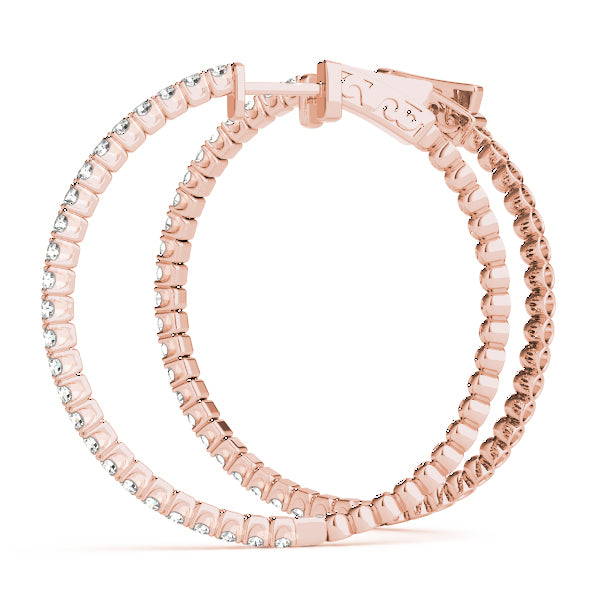 Vault Lock Diamond Hoop · 1.50 ct tw