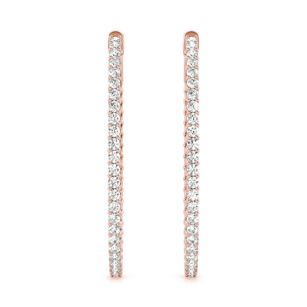 Vault Lock Diamond Hoop · 1.50 ct tw