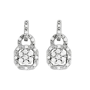 Cluster Diamond Earrings · 0.47 ct tw