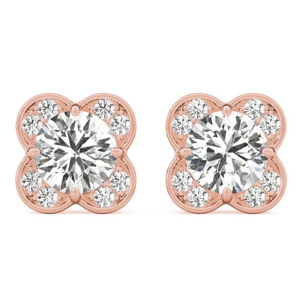 Round Fashion Diamond Earrings · 1.70 ct tw