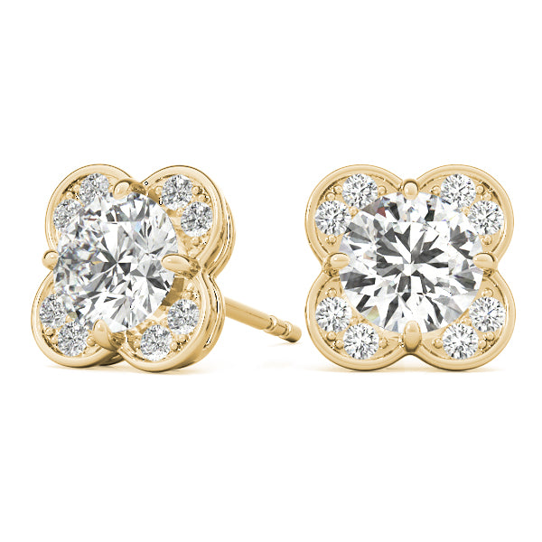 Round Fashion Diamond Earrings · 1.70 ct tw