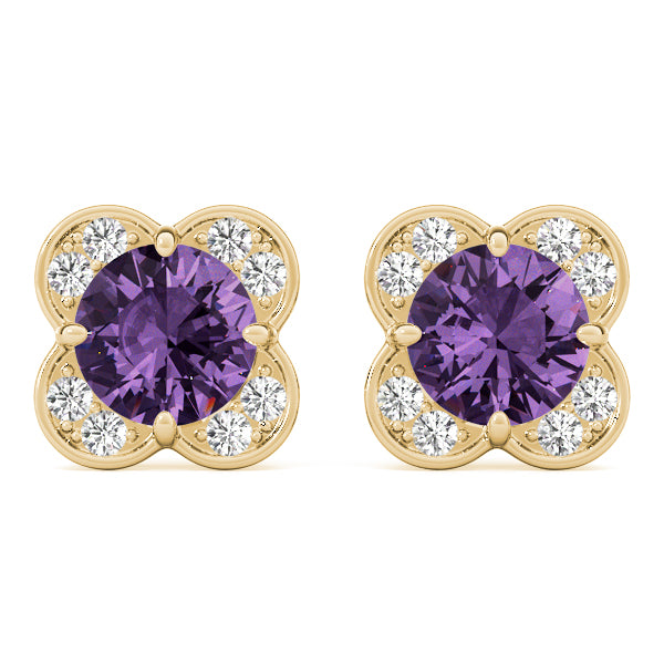Round Fashion Diamond Earrings · 1.70 ct tw