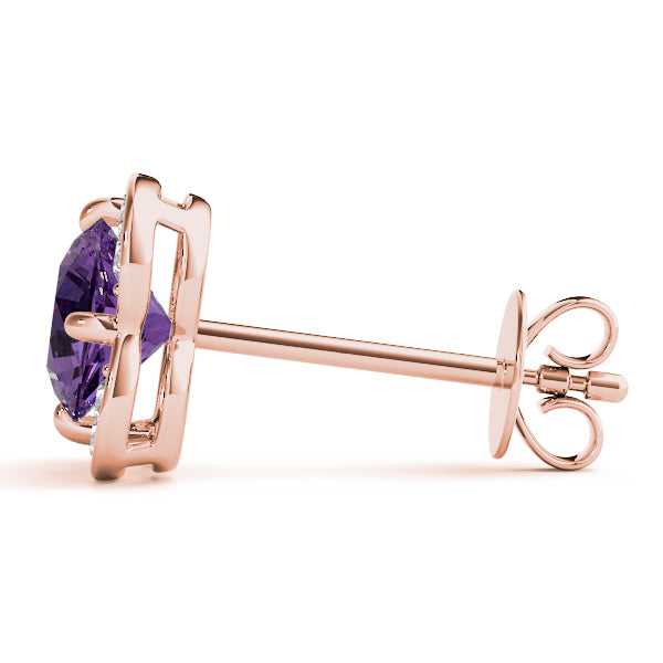 Round Fashion Diamond Earrings · 1.12 ct tw
