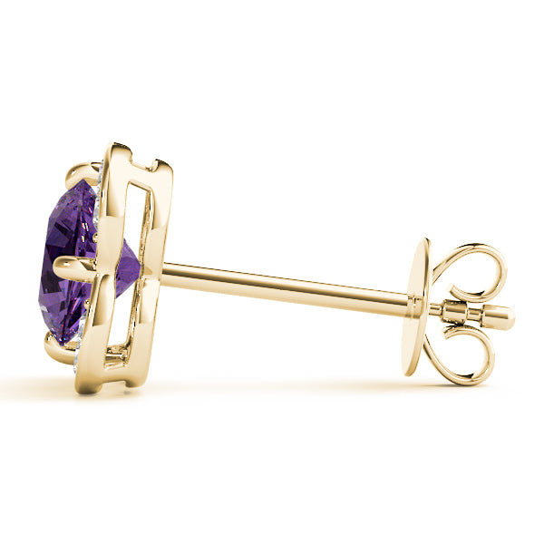 Round Fashion Diamond Earrings · 0.56 ct tw