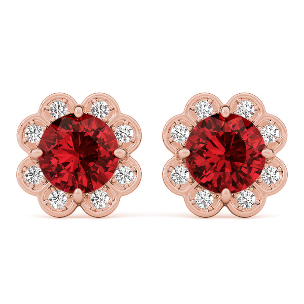 Round Fashion Diamond Earrings · 1.70 ct tw