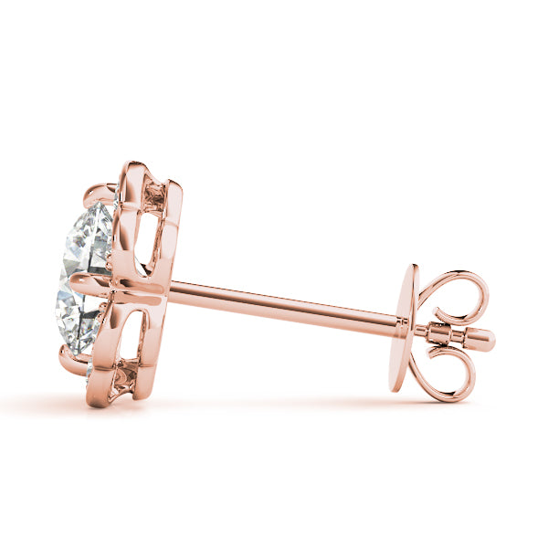 Round Fashion Diamond Earrings · 0.56 ct tw