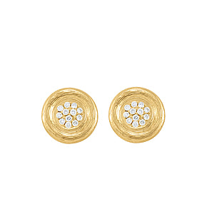 Cluster Diamond Earrings · 0.48 ct tw