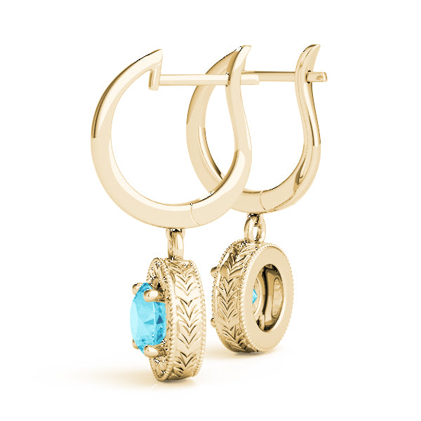 Round Single Stone Diamond Earrings · 1.50 ct tw