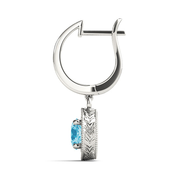 Round Single Stone Diamond Earrings · 1.50 ct tw