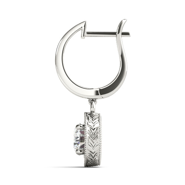 Round Single Stone Diamond Earrings · 1.50 ct tw