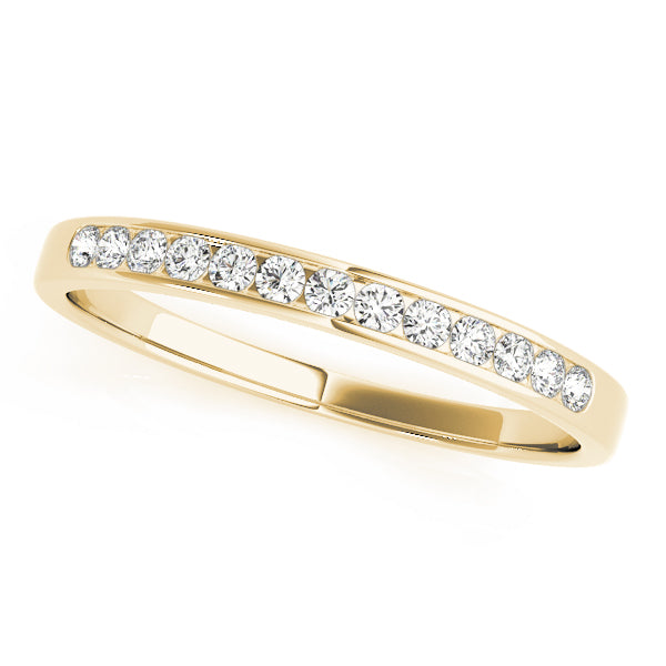Channel Set Diamond Wedding Band · 0.20 ct tw