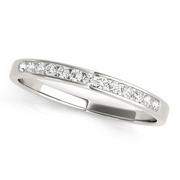 Channel Set Diamond Wedding Band · 0.20 ct tw