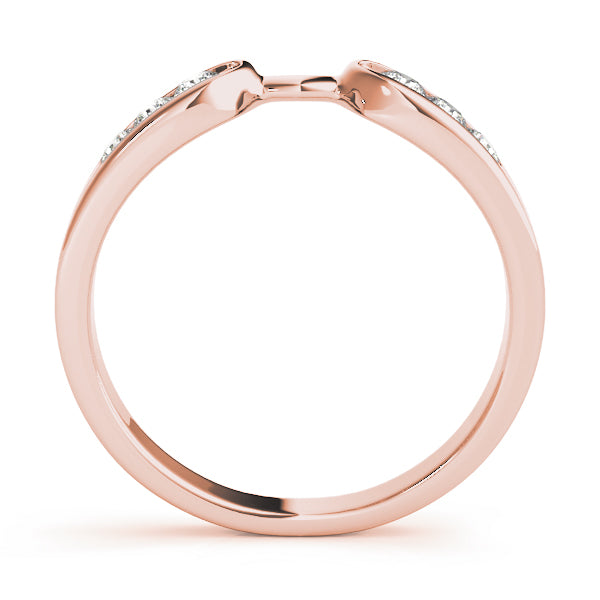 Curved Diamond Wedding Band · 0.21 ct tw