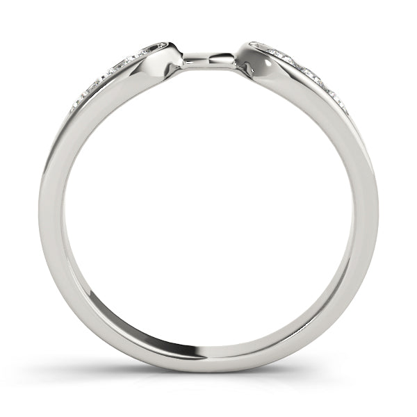 Curved Diamond Wedding Band · 0.21 ct tw