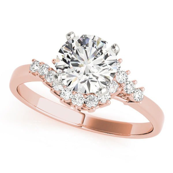Bypass Diamond Engagement Ring · 0.27 ct tw