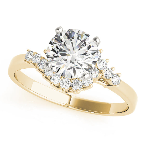 Bypass Diamond Engagement Ring · 0.27 ct tw