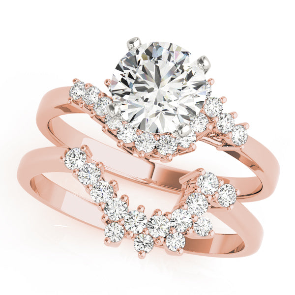 Bypass Diamond Engagement Ring · 0.27 ct tw