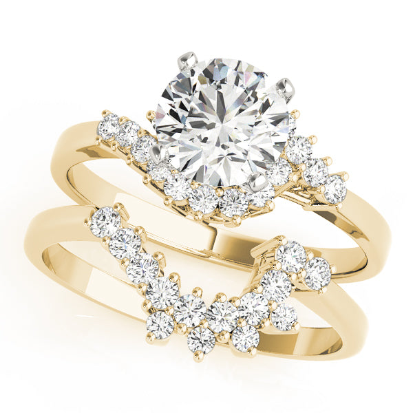Bypass Diamond Engagement Ring · 0.27 ct tw