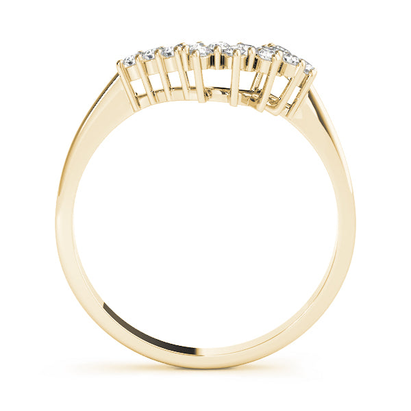 Curved Diamond Wedding Band · 0.21 ct tw