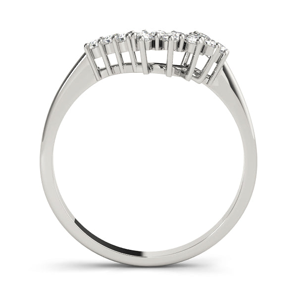 Curved Diamond Wedding Band · 0.21 ct tw