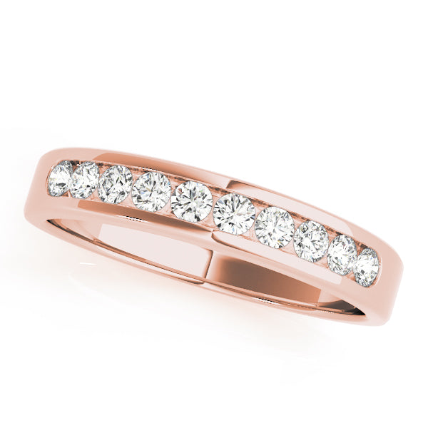 Channel Set Diamond Wedding Band · 0.25 ct tw