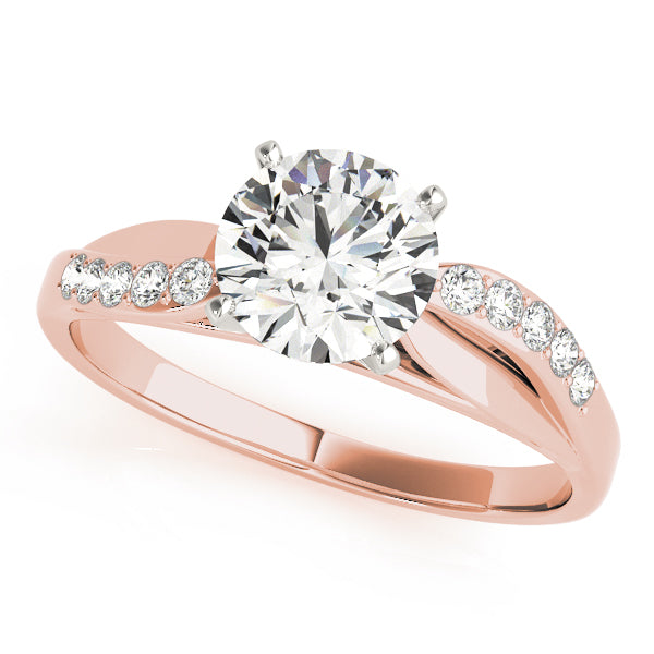 Bypass Diamond Engagement Ring · 0.10 ct tw