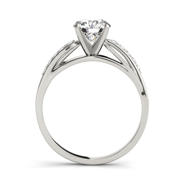 Bypass Diamond Engagement Ring · 0.10 ct tw