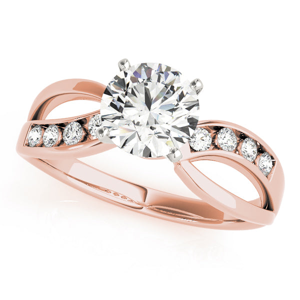 Bypass Diamond Engagement Ring · 0.12 ct tw
