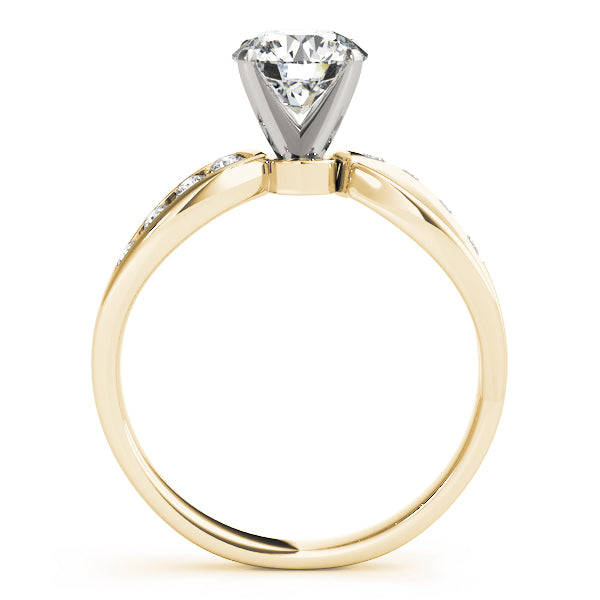 Bypass Diamond Engagement Ring · 0.12 ct tw