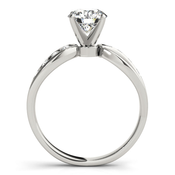 Bypass Diamond Engagement Ring · 0.12 ct tw