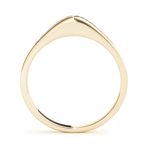 Channel Set Diamond Wedding Band · 0.12 ct tw