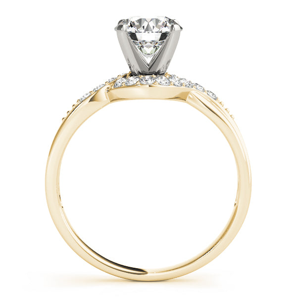 Bypass Diamond Engagement Ring · 0.16 ct tw