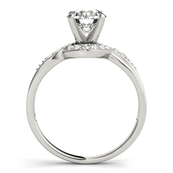 Bypass Diamond Engagement Ring · 0.16 ct tw