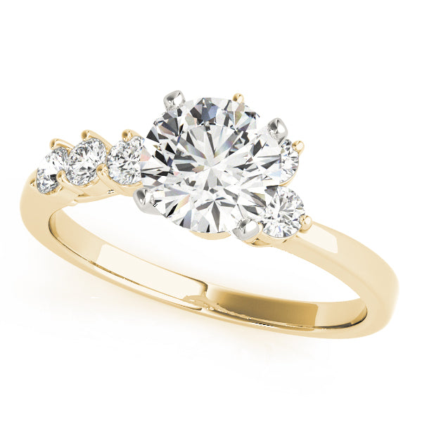 Bypass Diamond Engagement Ring · 0.35 ct tw