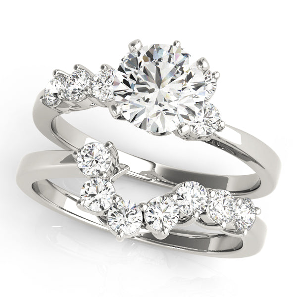 Bypass Diamond Engagement Ring · 0.35 ct tw