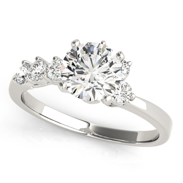Bypass Diamond Engagement Ring · 0.35 ct tw